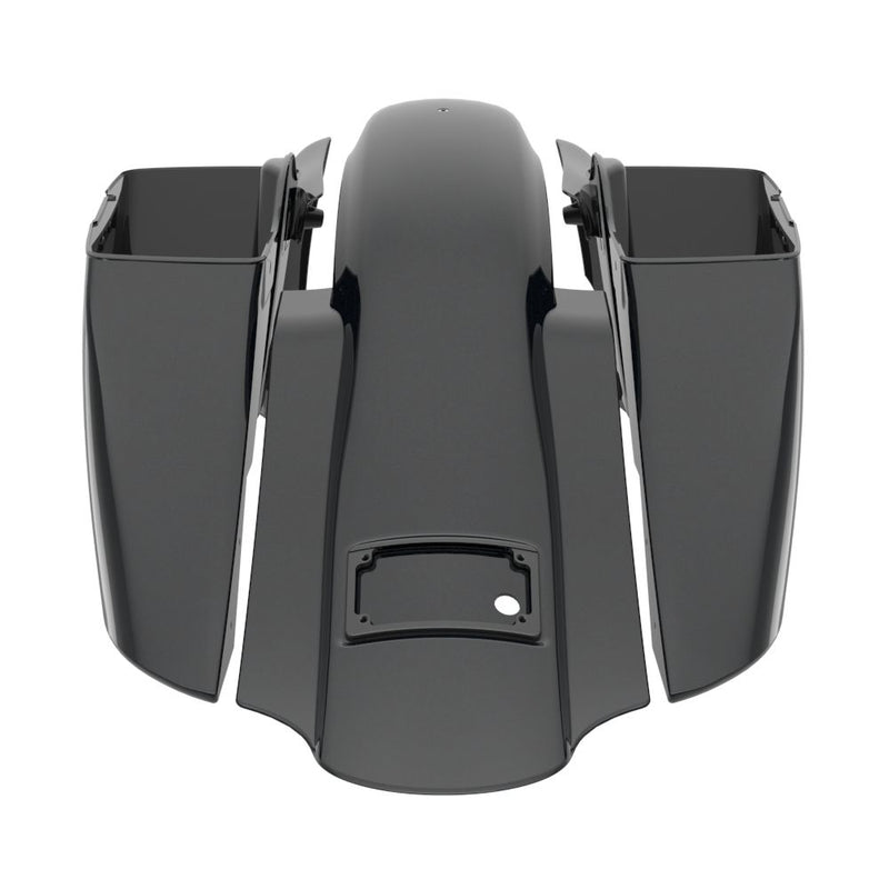 Advanblack Color Matched Bagger Boss Down and Out Bagger Kit For 2009-2023 Harley Touring