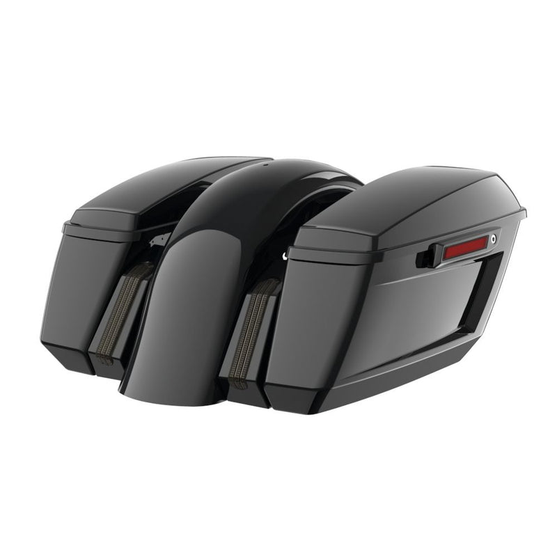 Advanblack Color Matched Holeshot 1.0 Chopped Bagger Kit for '09-'13 Harley Touring