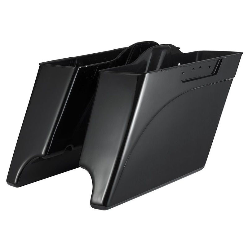 Advanblack Stretched Saddlebags Bottoms for '93-'13 Harley Davidson Touring