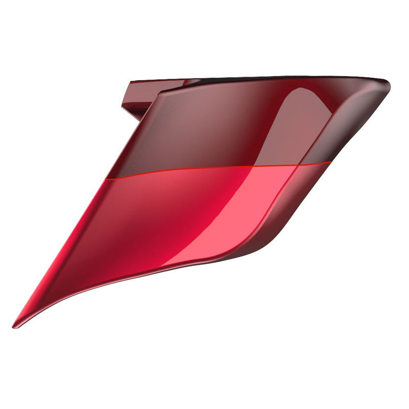 Advanblack Custom Two Tone ABS Stretched Side Cover Panel for 2014-2023 Harley Davidson Touring