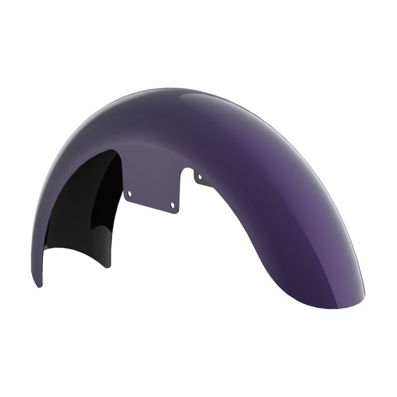 Advanblack 19" Reveal Wrapper Hugger Front Fender For '23.5-Up Harley Touring Models