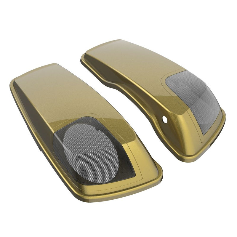 Advanblack Color Matched 5x7 Inch Speaker Lids for '14-'23 Harley Touring
