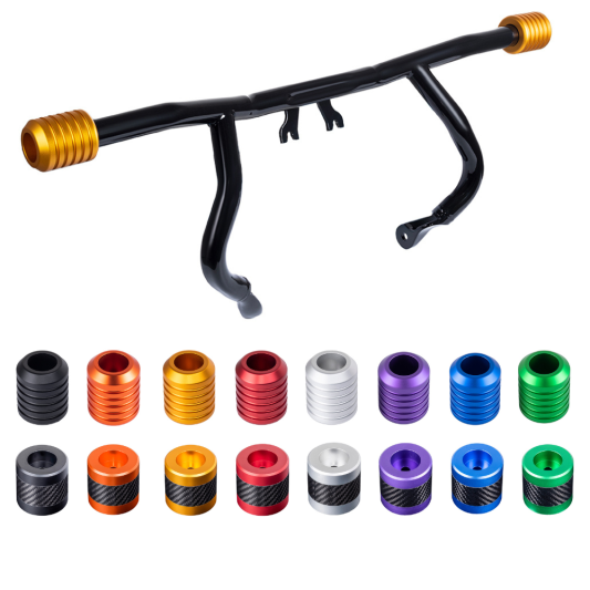 ADVANBLACK - ProTek Front Performance High Way Peg One Step Crash Bar for ‘09-’25 Harley Touring