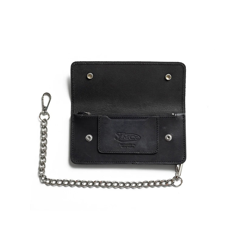 LARGE TRUCKER - Vegetable Tanned Leather Wallet
