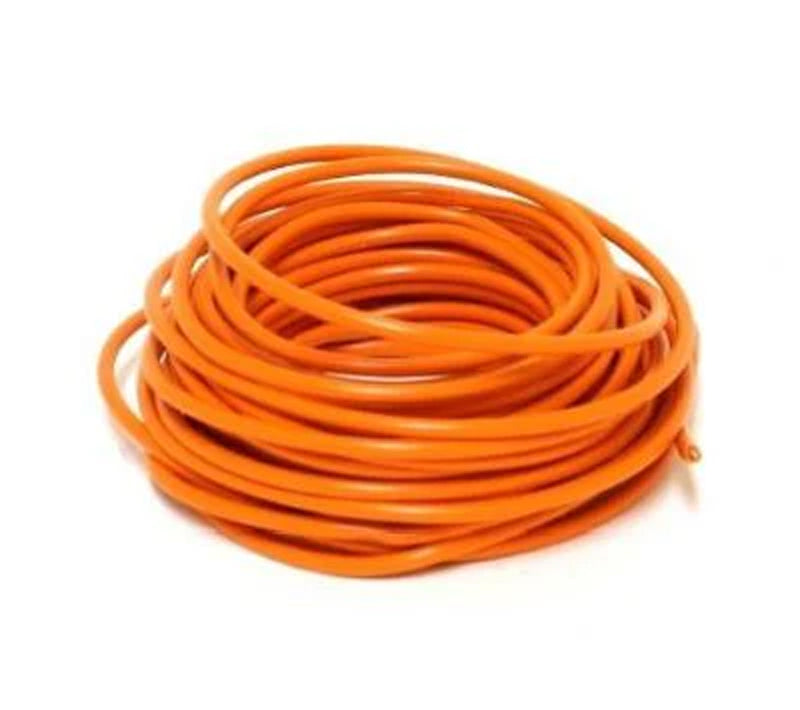 DRAG SPECIALTIES 16-Gauge Stranded Copper Primary Wire - Orange - 35 Foot Length