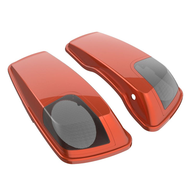 Advanblack Color Matched 5x7 Inch Speaker Lids for '14-'23 Harley Touring