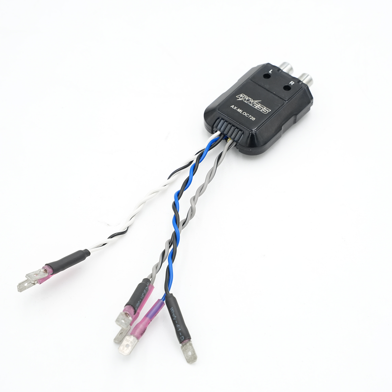 LIFESTYLE CYCLES  '98-'13 Mini 80 Watt 2 Channel Line Output Converter For Using OEM Radio