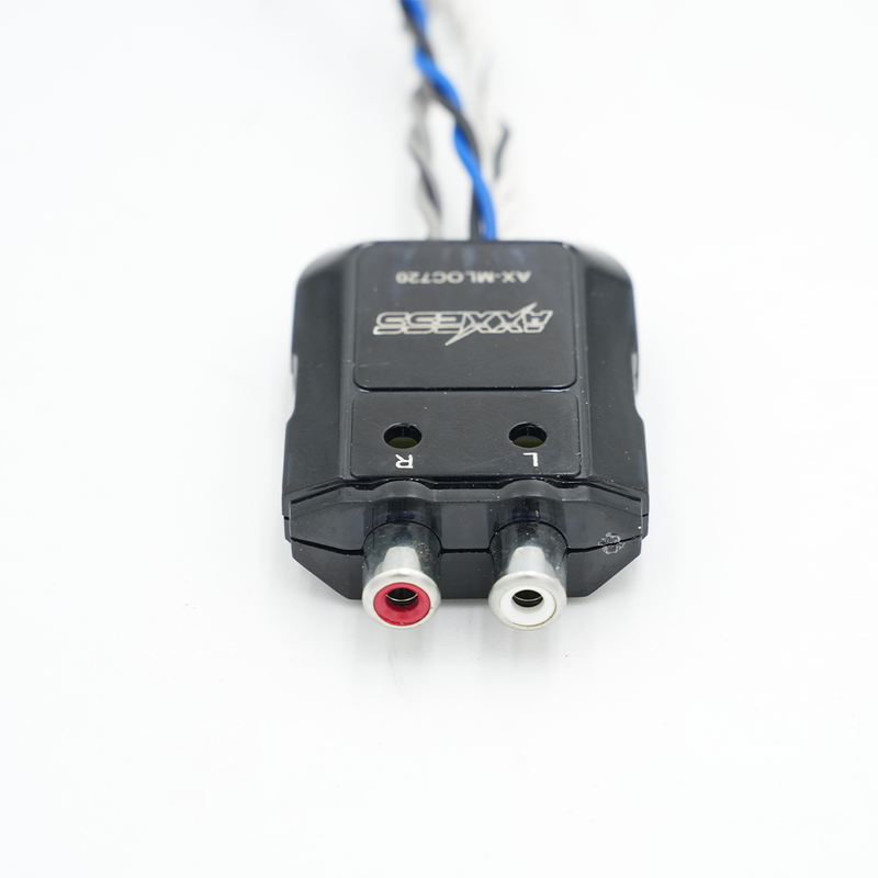LIFESTYLE CYCLES  '98-'13 Mini 80 Watt 2 Channel Line Output Converter For Using OEM Radio