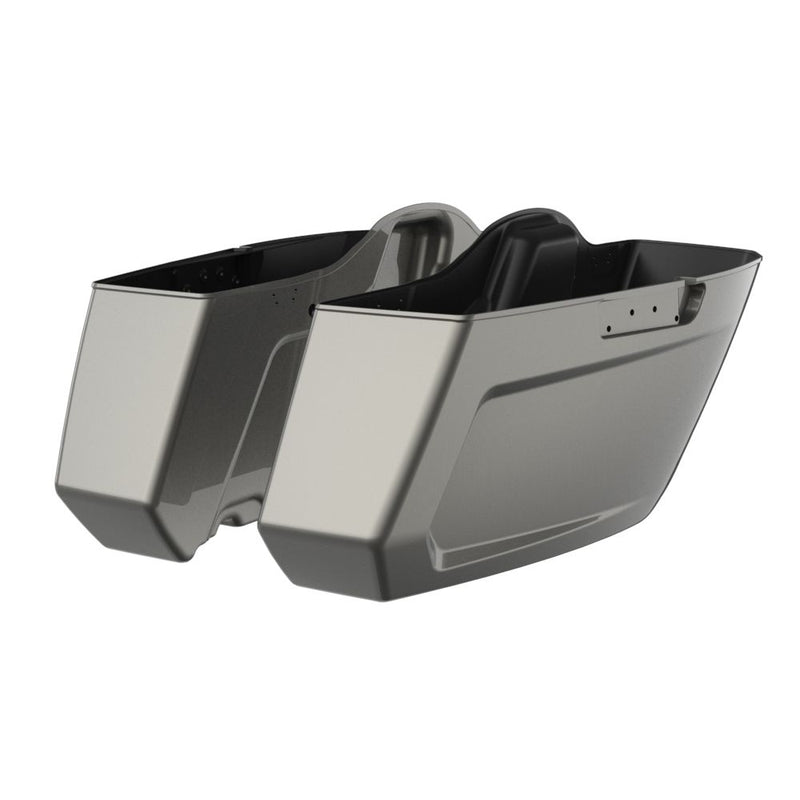Advanblack Color Matched Holeshot 2.0 Chopped Saddlebags Bottoms for '23.5-Up Harley Touring