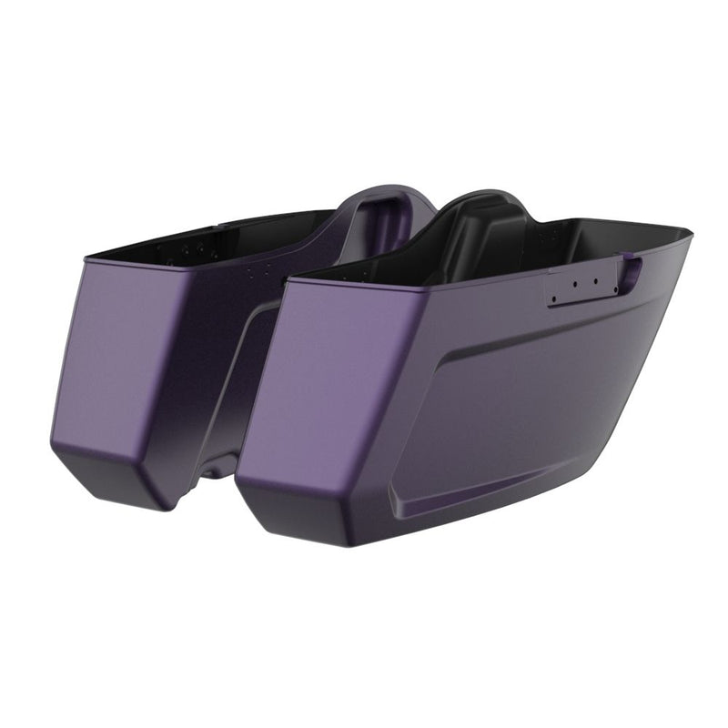 Advanblack Color Matched Holeshot 2.0 Chopped Saddlebags Bottoms for '23.5-Up Harley Touring