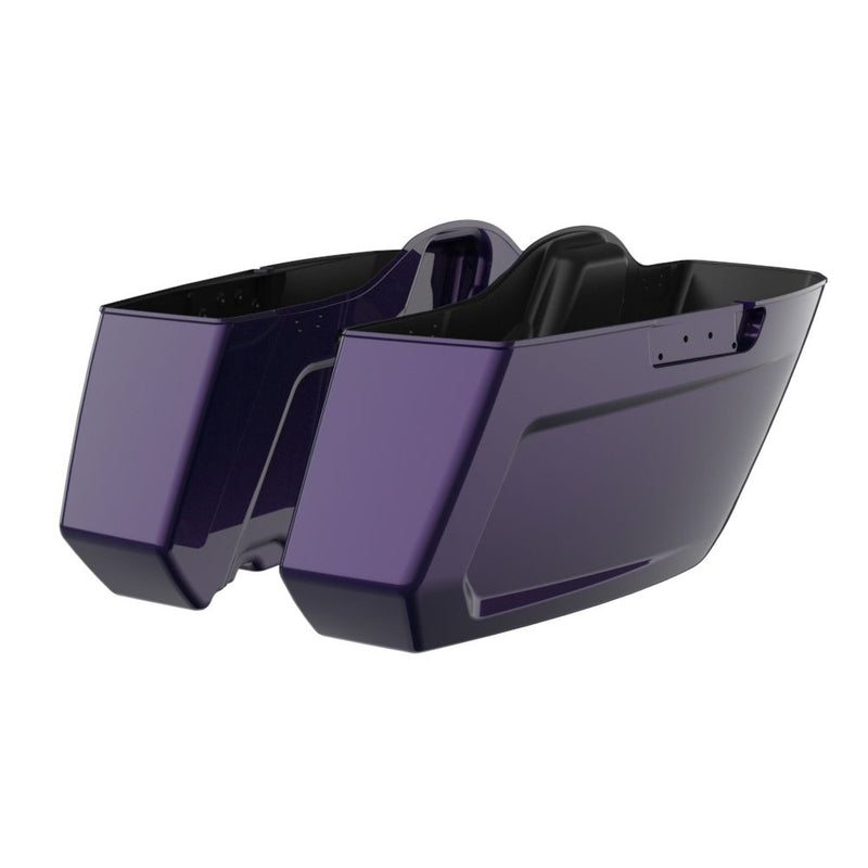 Advanblack Color Matched Holeshot 2.0 Chopped Saddlebags Bottoms for '23.5-Up Harley Touring