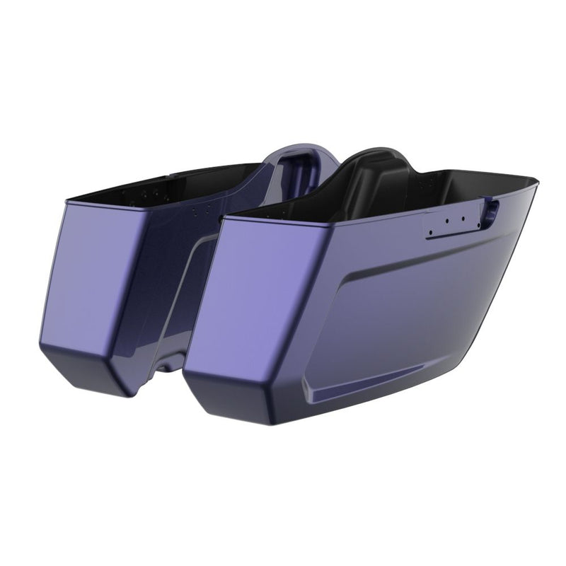 Advanblack Color Matched Holeshot 2.0 Chopped Saddlebags Bottoms for '23.5-Up Harley Touring