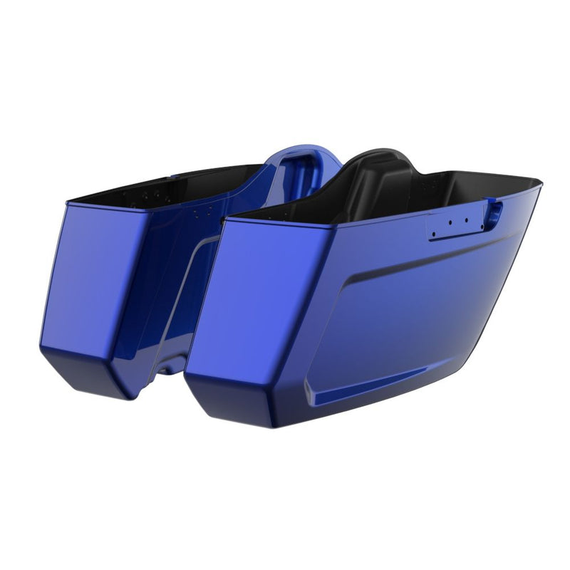 Advanblack Color Matched Holeshot 2.0 Chopped Saddlebags Bottoms for '23.5-Up Harley Touring