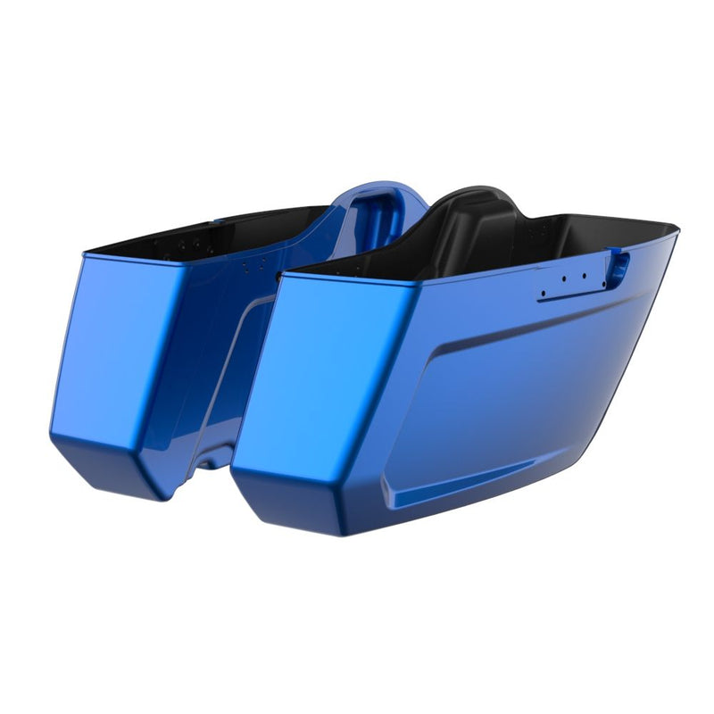 Advanblack Color Matched Holeshot 2.0 Chopped Saddlebags Bottoms for '23.5-Up Harley Touring