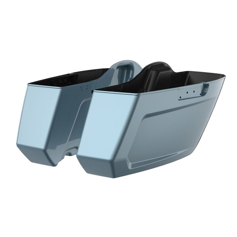 Advanblack Color Matched Holeshot 2.0 Chopped Saddlebags Bottoms for '23.5-Up Harley Touring
