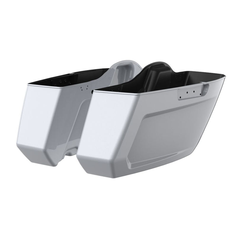Advanblack Color Matched Holeshot 2.0 Chopped Saddlebags Bottoms for '23.5-Up Harley Touring
