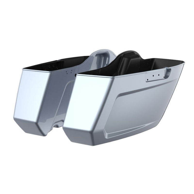 Advanblack Color Matched Holeshot 2.0 Chopped Saddlebags Bottoms for '23.5-Up Harley Touring