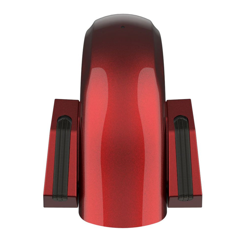 Advanblack Color Matched Holeshot 1.0 Chopped Rear Fender  for '09-'23 Harley Touring