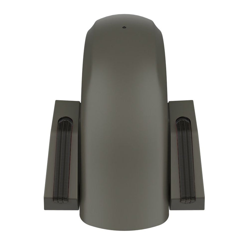 Advanblack Color Matched Holeshot 1.0 Chopped Rear Fender  for '09-'23 Harley Touring