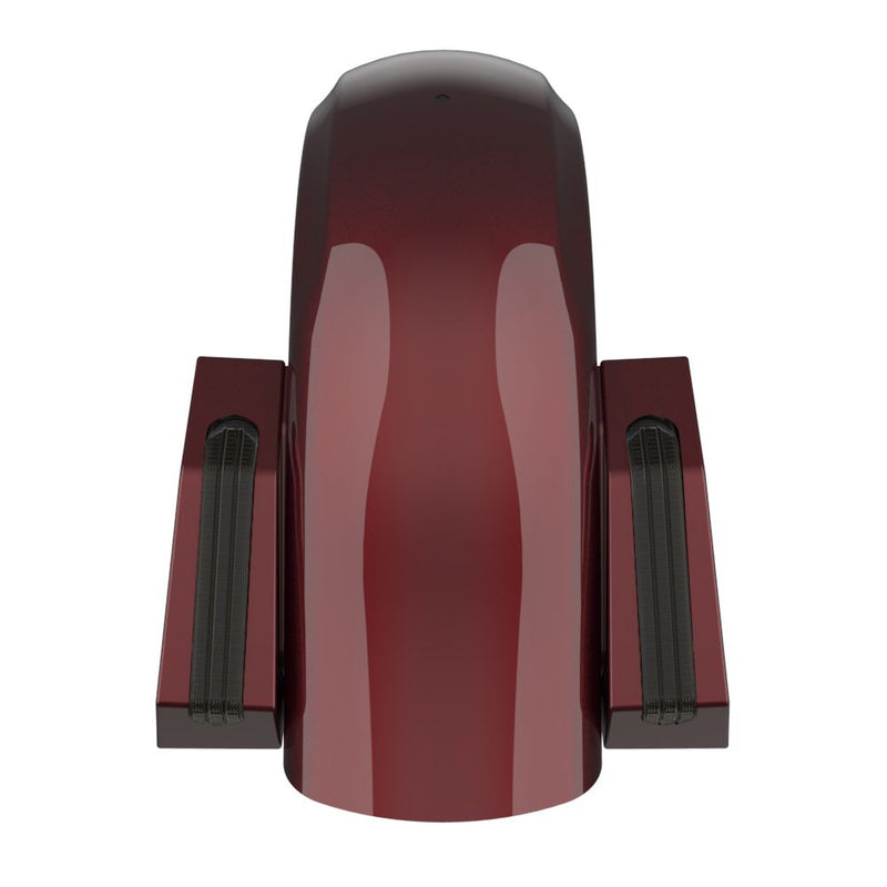 Advanblack Color Matched Holeshot 1.0 Chopped Rear Fender  for '09-'23 Harley Touring