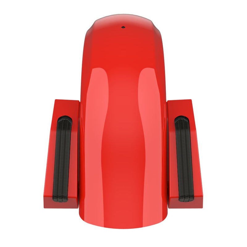 Advanblack Color Matched Holeshot 1.0 Chopped Rear Fender  for '09-'23 Harley Touring
