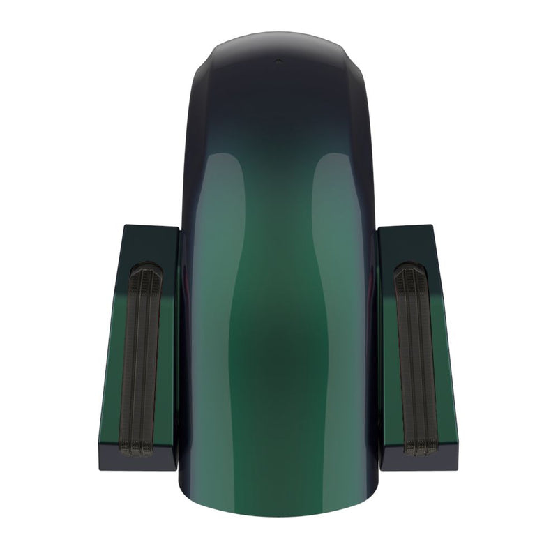 Advanblack Color Matched Holeshot 1.0 Chopped Rear Fender  for '09-'23 Harley Touring