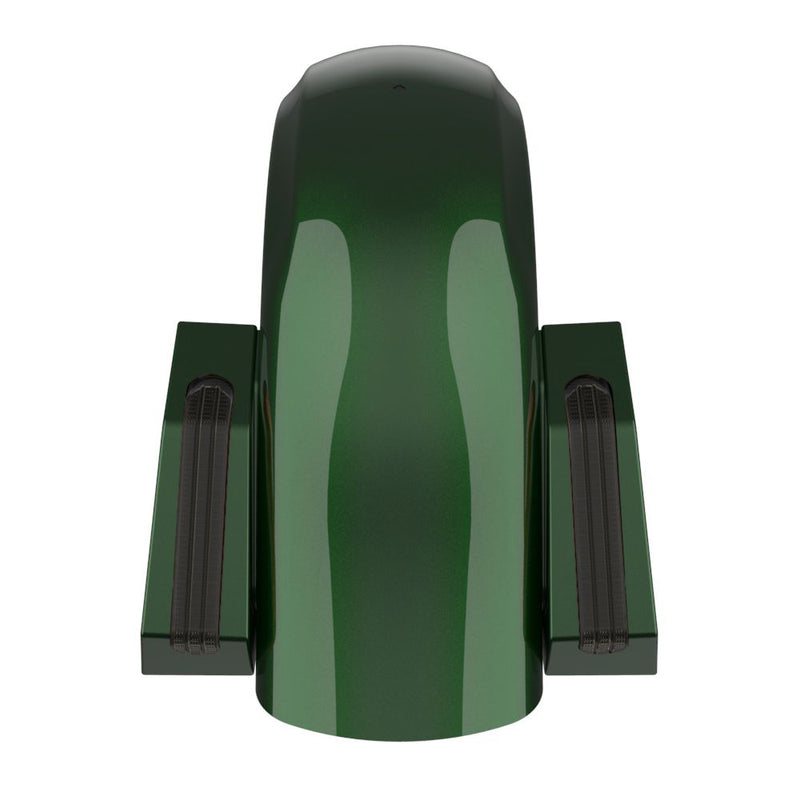Advanblack Color Matched Holeshot 1.0 Chopped Rear Fender  for '09-'23 Harley Touring