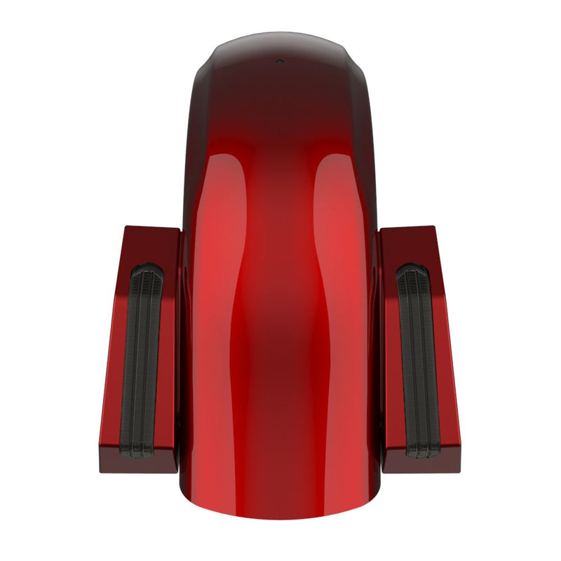 Advanblack Color Matched Holeshot 1.0 Chopped Rear Fender  for '09-'23 Harley Touring