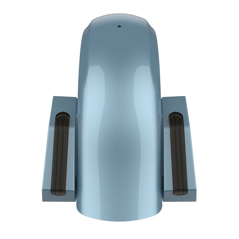 Advanblack Color Matched Holeshot 1.0 Chopped Rear Fender  for '09-'23 Harley Touring