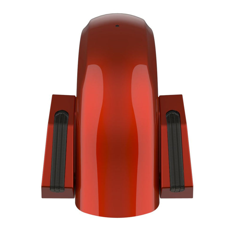Advanblack Color Matched Holeshot 1.0 Chopped Rear Fender  for '09-'23 Harley Touring