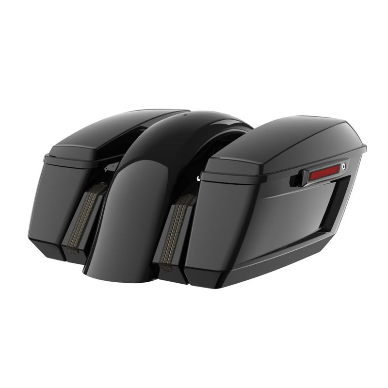 Advanblack Color Matched Holeshot 1.0 Chopped Bagger Kit for '09-'13 Harley Touring