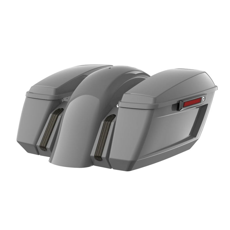 Advanblack Color Matched Holeshot 1.0 Chopped Bagger Kit for '23.5-Up Harley Touring CVO & '24Up Street Glide Raod Glide