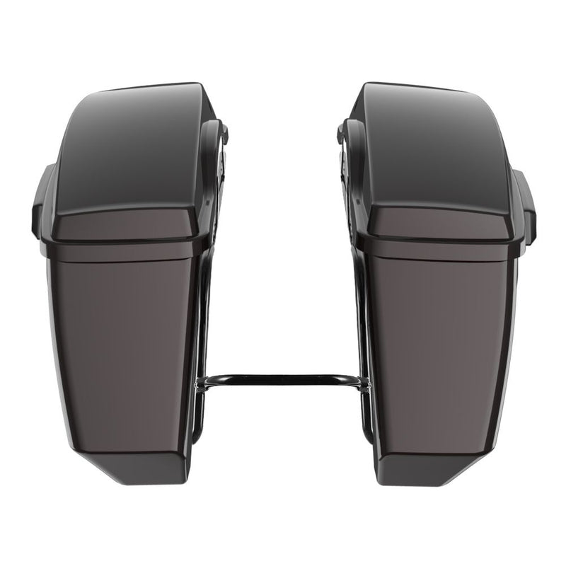 Advanblack Color Matched Holeshot 1.0 Performance Saddlebag Kit For M8 Low Rider S/ ST, Street Bob, Sport Glide,Softail Standard, Heritage Classic