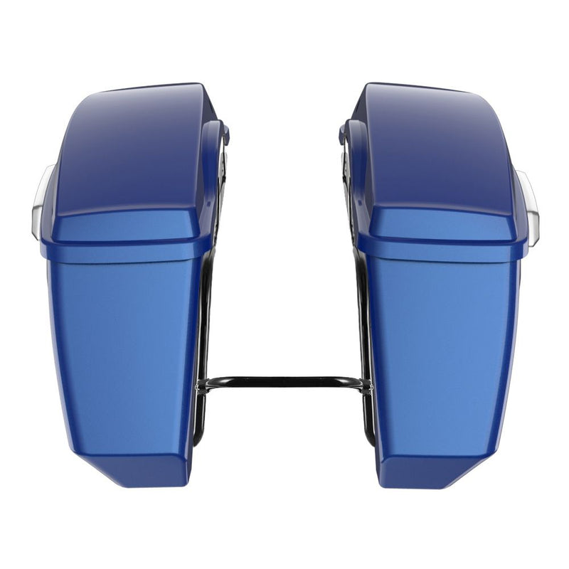 Advanblack Color Matched Holeshot 1.0 Performance Saddlebag Kit For M8 Low Rider S/ ST, Street Bob, Sport Glide,Softail Standard, Heritage Classic