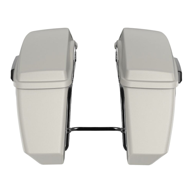 Advanblack Color Matched Holeshot 1.0 Performance Saddlebag Kit For M8 Low Rider S/ ST, Street Bob, Sport Glide,Softail Standard, Heritage Classic