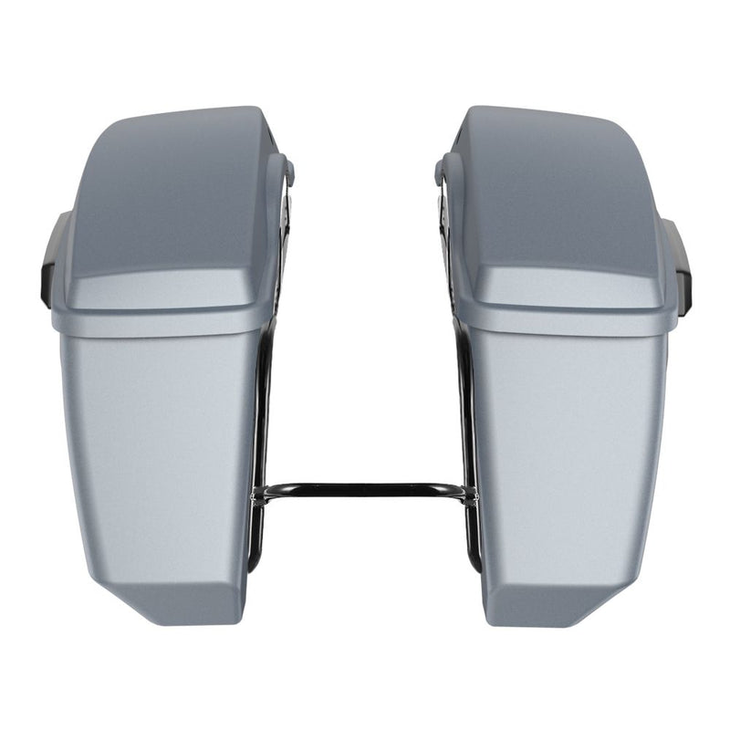 Advanblack Color Matched Holeshot 1.0 Performance Saddlebag Kit For M8 Low Rider S/ ST, Street Bob, Sport Glide,Softail Standard, Heritage Classic