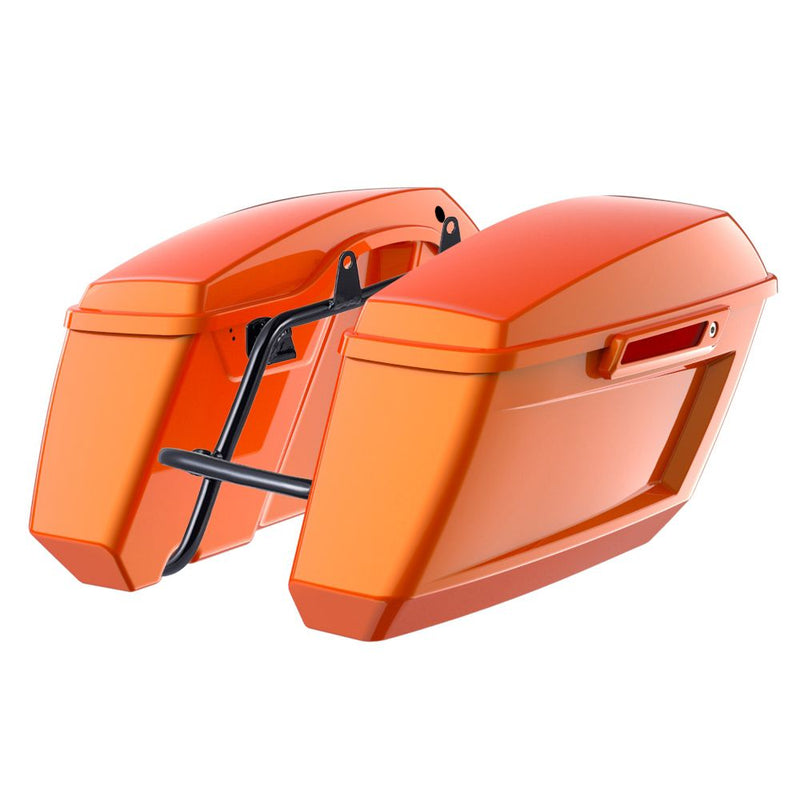 Advanblack Color Matched Holeshot 1.0 Performance Saddlebag Kit For M8 Low Rider S/ ST, Street Bob, Sport Glide,Softail Standard, Heritage Classic