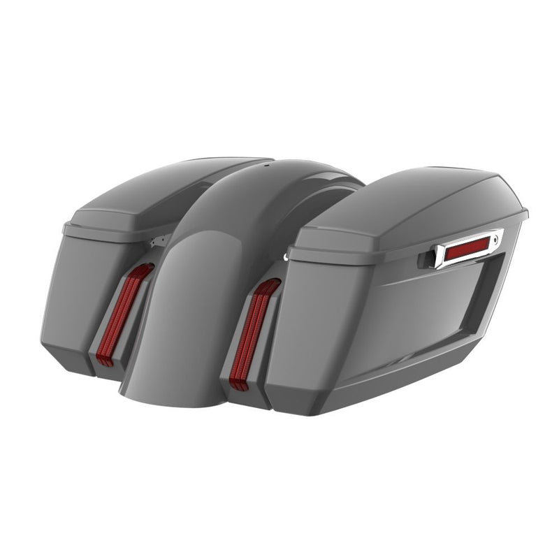 Advanblack Color Matched Holeshot 1.0 Chopped Bagger Kit for '23.5-Up Harley Touring CVO & '24Up Street Glide Raod Glide