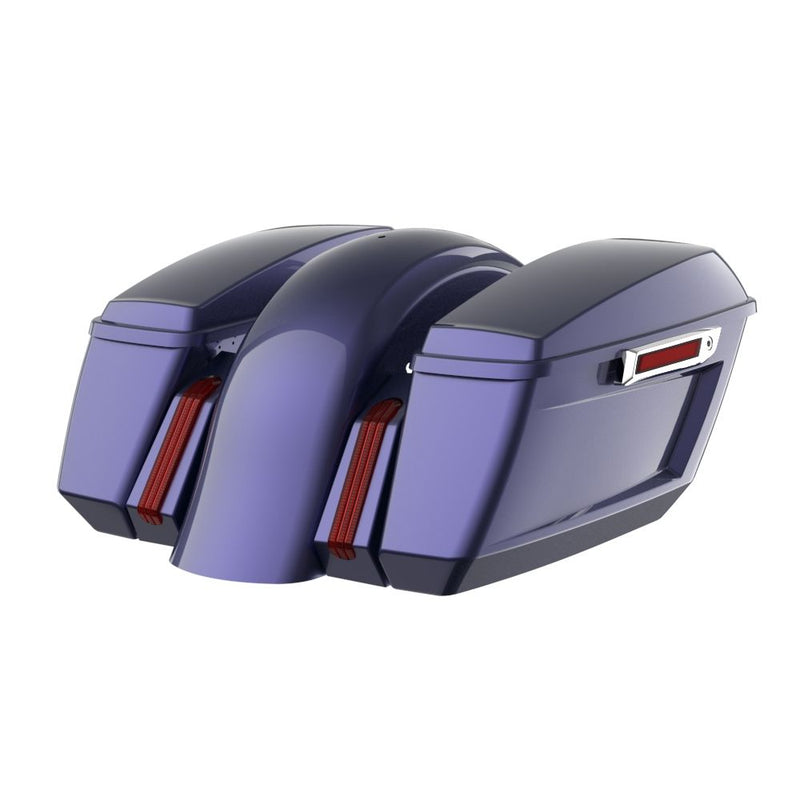 Advanblack Color Matched Holeshot 1.0 Chopped Bagger Kit for '23.5-Up Harley Touring CVO & '24Up Street Glide Raod Glide