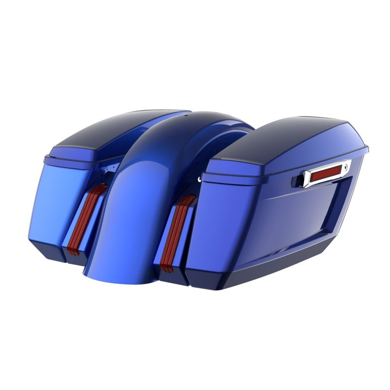 Advanblack Color Matched Holeshot 1.0 Chopped Bagger Kit for '23.5-Up Harley Touring CVO & '24Up Street Glide Raod Glide