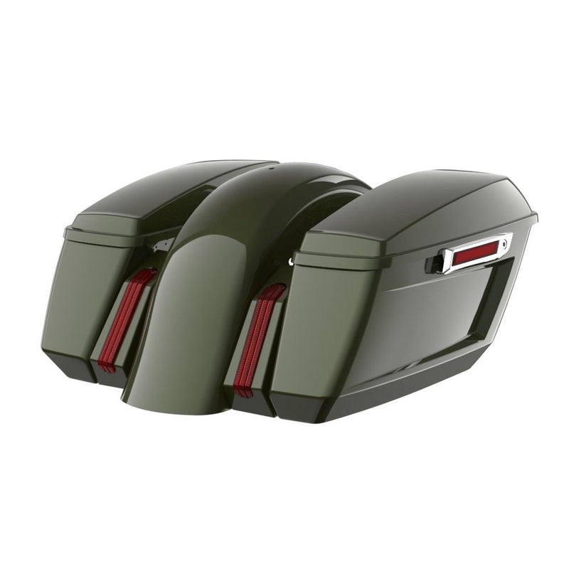 Advanblack Color Matched Holeshot 1.0 Chopped Bagger Kit for '23.5-Up Harley Touring CVO & '24Up Street Glide Raod Glide