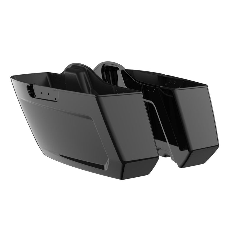Advanblack Color Matched Holeshot 2.0 Chopped Saddlebags Bottoms for '23.5-Up Harley Touring