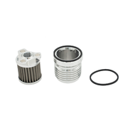 PC RACING FLO Spin-On Oil Filter - Harley-Davidson M8, Twin Cam, Evo & Buell (PCS4) - Polished