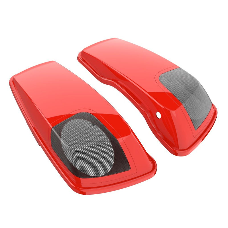 Advanblack Color Matched 5x7 Inch Speaker Lids for '14-'23 Harley Touring