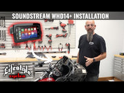 soundstream harley radio WHD14+ installation video