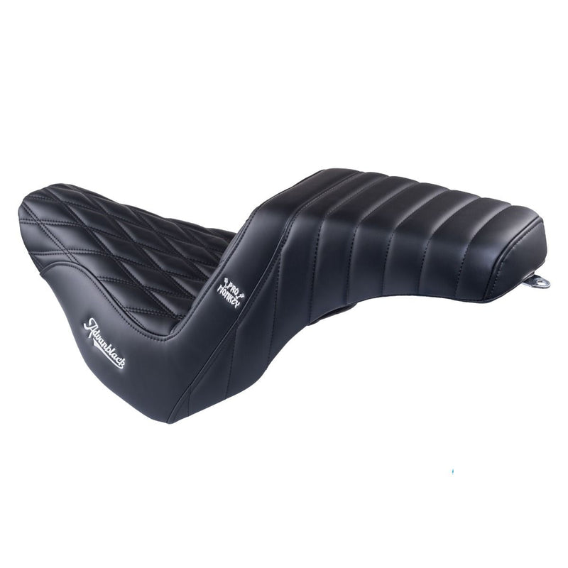 ADVANBLACK "PROMONKEY" LOW PROFILE TWO-UP SEAT FOR '2018+ HARLEY Low Rider/ S/ ST