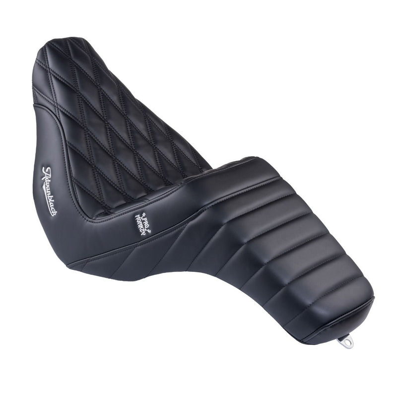 ADVANBLACK "PROMONKEY" LOW PROFILE TWO-UP SEAT FOR '2018+ HARLEY Low Rider/ S/ ST