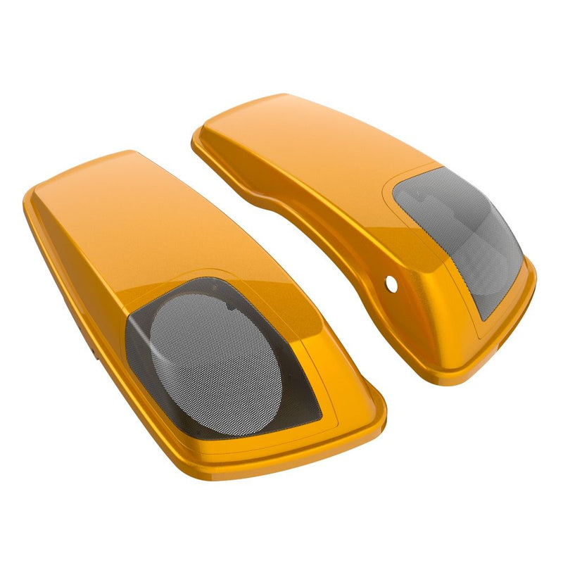 Advanblack Color Matched 5x7 Inch Speaker Lids for '14-'23 Harley Touring