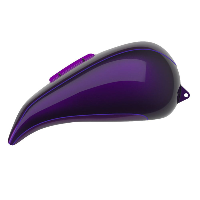Advanblack Custom Two Tone Stretched Tank Cover for Harley '09-'23 Street Glide & Road Glide & Road King