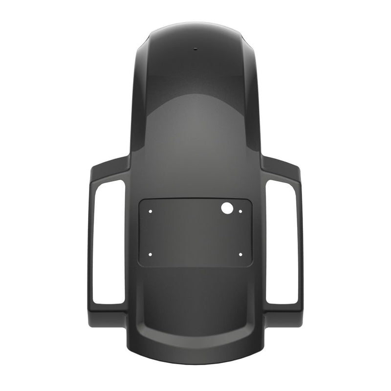 Advanblack Color Matched Holeshot 2.0 Chopped Rear Fender with Curved LED License Plate Bracket for '23.5-Up Harley Touring